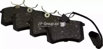 JP GROUP 1163707410 -  Комплект тормозных колодок, дисковый тормоз